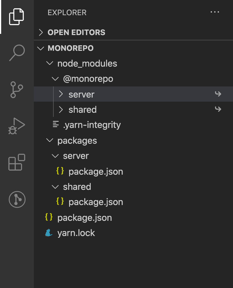 Monorepo Directory Structure